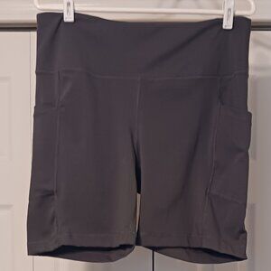 3/$18 or 5/$25 - Yogalicious Gray Shorts Size XXL